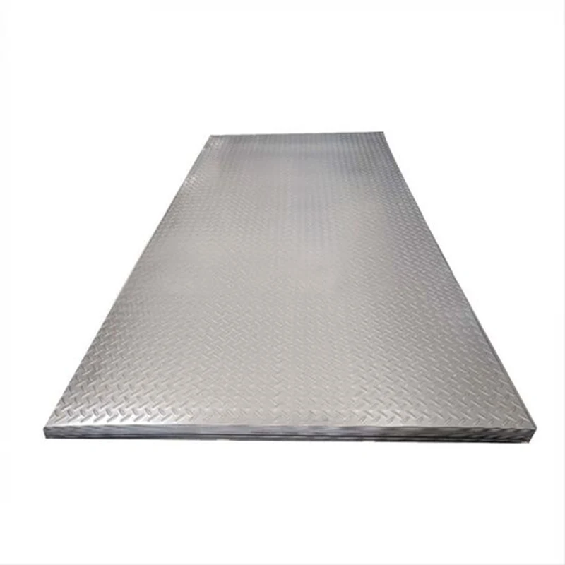 Q235 Q195 SS400 Q235 Placa a cuadros de acero al carbono